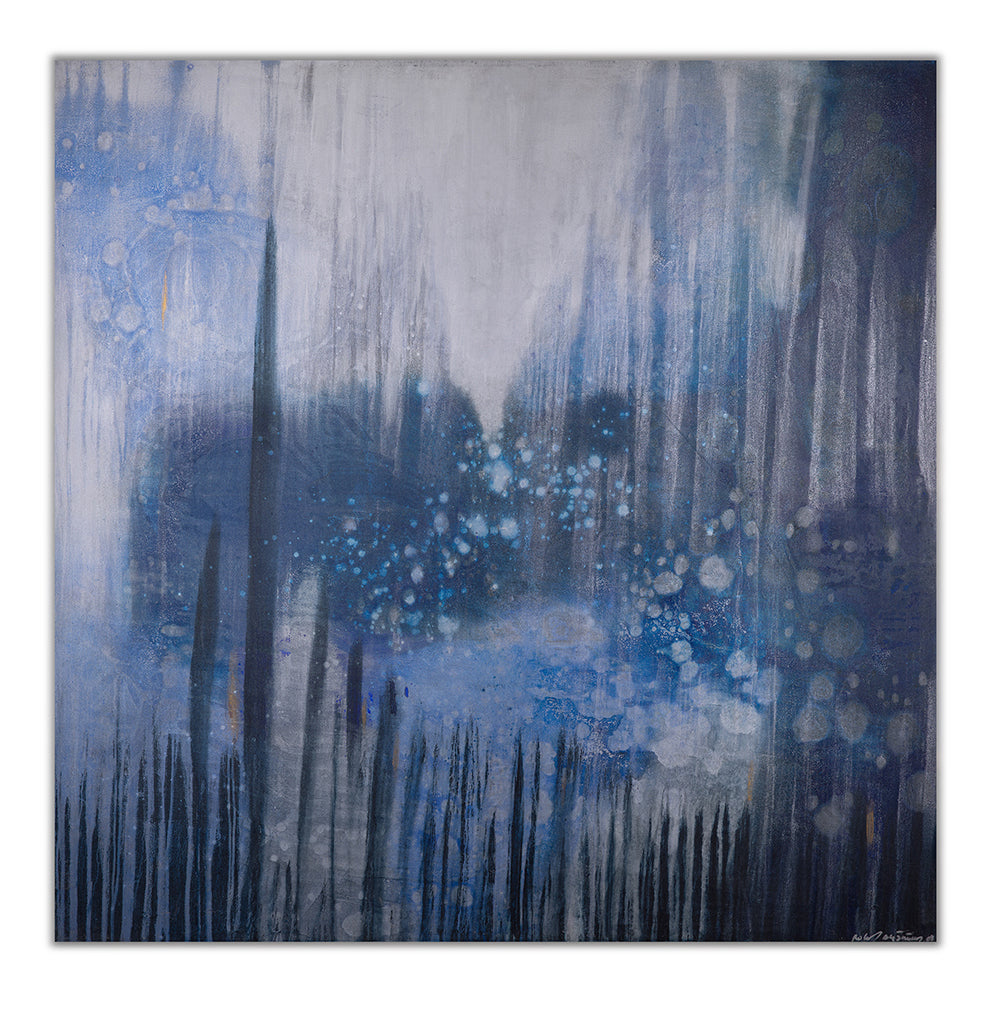 Cosmic Romance (Giclée on canvas print)