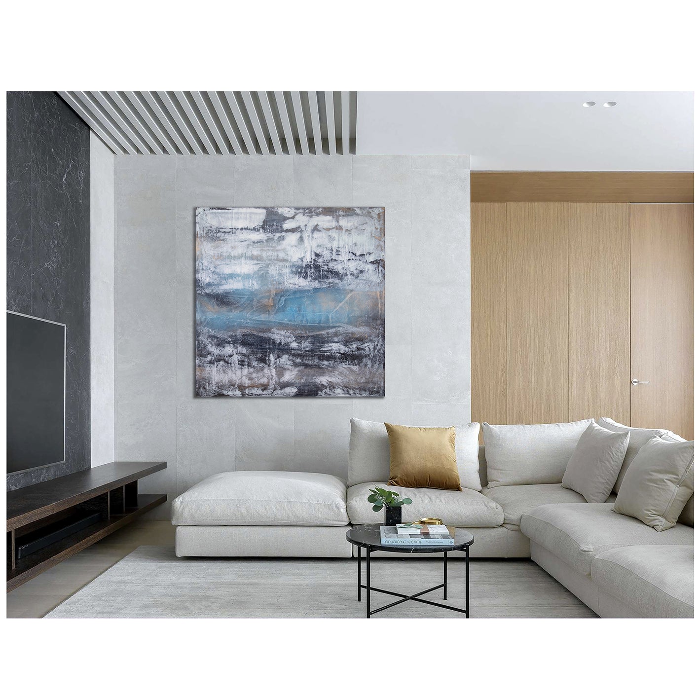 No. 22 - 21 (140 x 140 cm || 55.1 x 55.1 in)