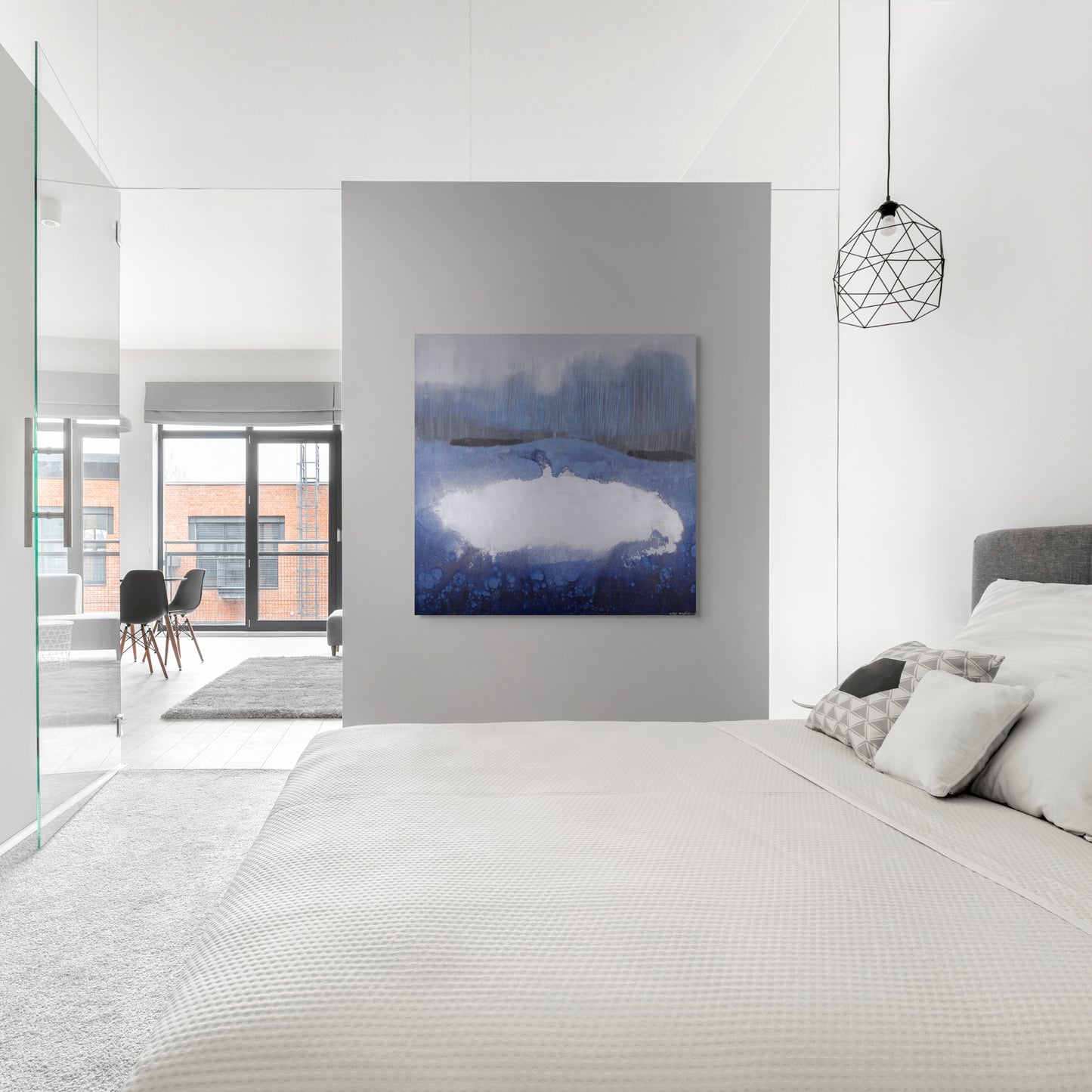 Fallen mist (Giclée on canvas print)