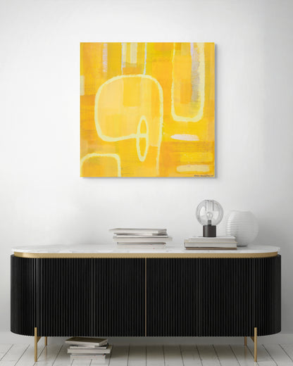 Yellow (2005) (Giclée print on canvas)